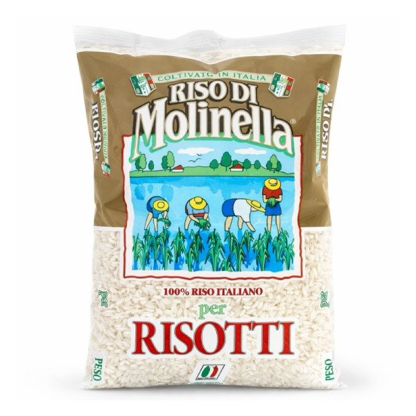 Riso di Molinella Per Risotti — рис для різото | Італія | 1 кг – фото товару | Сирна Карта