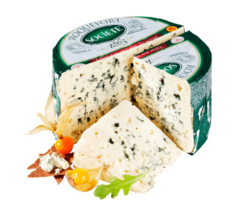 Сыр Рокфор "Roquefort Société" – легендарный французский сыр с голубой плесенью - фото | Сирна Карта