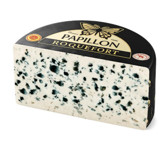 Сир Roquefort Papillon 52% з блакитною пліснявою – фото товару | Сирна Карта