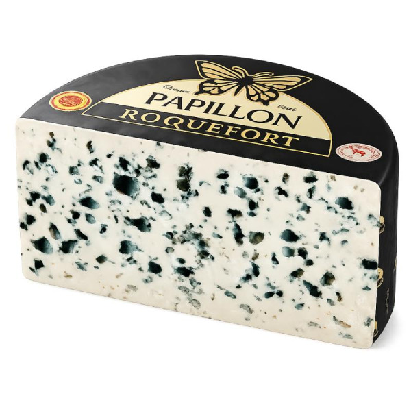 Сир Roquefort Papillon 52% з блакитною пліснявою – фото товару | Сирна Карта