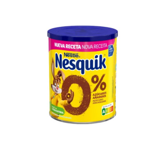 Розчинне какао без цукру "Nesquik Nestle" Іспанія фасування 0.32 kg - фото | Сирна Карта