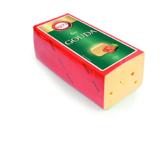 Ryki Gouda сыр брус 50% Польша - фото | Сирна Карта