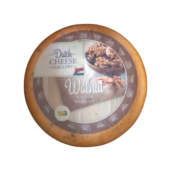 Купить Сыр с грецким орехом Walnut Dutch Cheese Gallery 50% — премиальные Голландские · Сыры от Cheese Map™ Украина