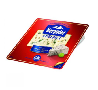 Сыр с плесенью Бергадер Эделпилц "Bergader" 50% фасовка 0.1 kg - фото | Сирна Карта