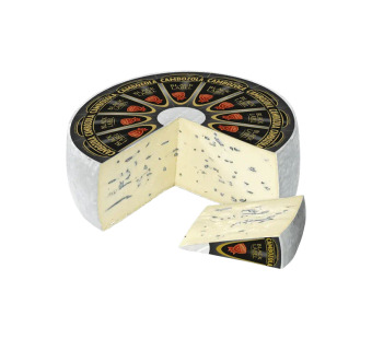 Сыр с плесенью Камбоцола "Cambozola Black Label" 70% – премиальный немецкий деликатес! - фото | Сирна Карта