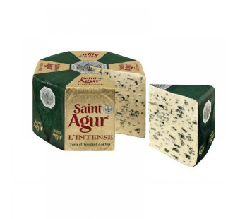 Сыр с плесенью Saint Agur "Bongrain S.A." 60% – изысканная французская классика - фото | Сирна Карта