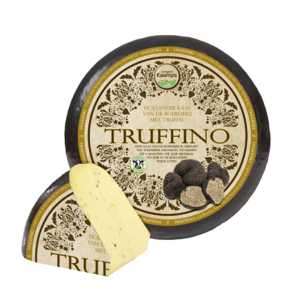 Купить Сыр с итальянским трюфелем Truffino Kaamps — премиальные Голландские · Сыры от Cheese Map™ Украина