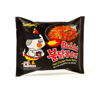 Samyang Buldak Hot Chicken рамен с курицей 140 г — фото | Сирна Карта
