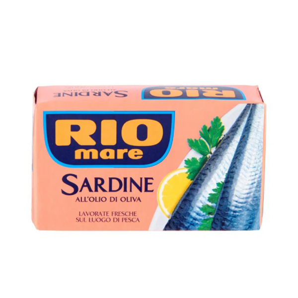 Купити Сардини в оливковій олії RIO Mare Італія фасування жерсть 120 g — преміальні Морепродукти · Анчоуси від Cheese Map™ Україна