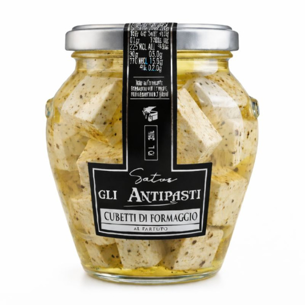 Satos Gli Antipasti Cubetti di Formaggio al Tartufo | Италия | 290 г – фото товара | Сырная Карта