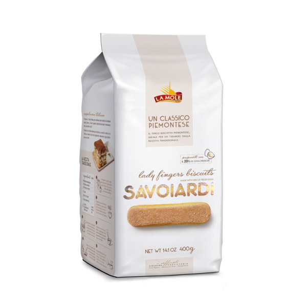Купити Savoiardi La Mole - оригінальне італійське печиво для тірамісу, 400 г!  Преміум-смак із серця Пємонту ✨ — преміальні Печиво · Вафлі від Cheese Map™ Україна