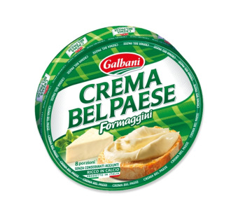 Сир сегментами плавлений  "Bel Paese Galbani" фасування 0.175 kg - фото | Сирна Карта