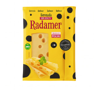 Serenada Radamer сыр нарезка 45% 135 г Польша - фото | Сирна Карта