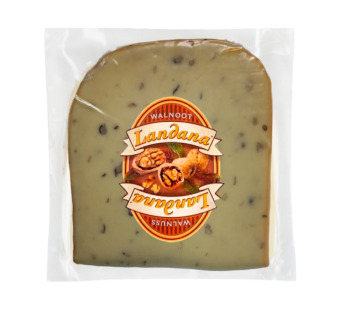 Сир шматочками з горіхами "Walnut Landana" 50% — фото | Сирна Карта