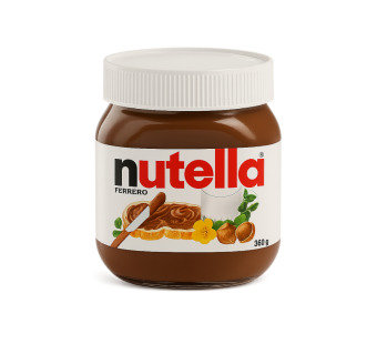 Шоколадно-ореховая паста Nutella 350 г — премиальный вкус Италии для гурманов и HoReCa - фото | Сирна Карта