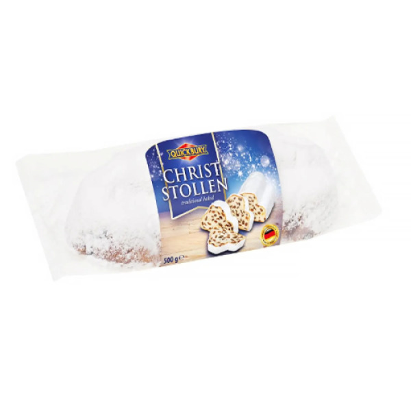 Купить Штолен рождественский Christ Quickbury Германия фасовка 0.5 kg — премиальные Панеттоне · Штолен от Cheese Map™ Украина