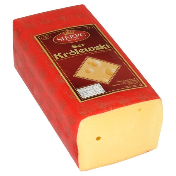 Купить Сыр Королевский Sierpc — премиальные Сыры · Польша от Cheese Map™ Украина