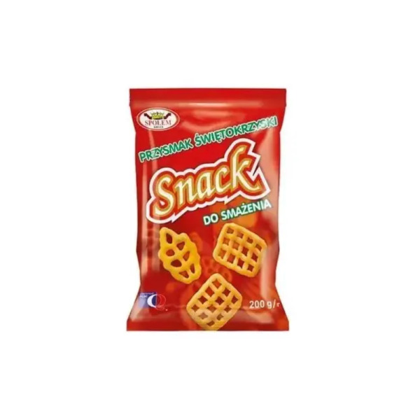 Купити Снек пшеничний для смаженняSnack Przysmak Swietokrzyski Польща фасування 0.2 kg — преміальні Чіпси · Снеки від Cheese Map™ Україна