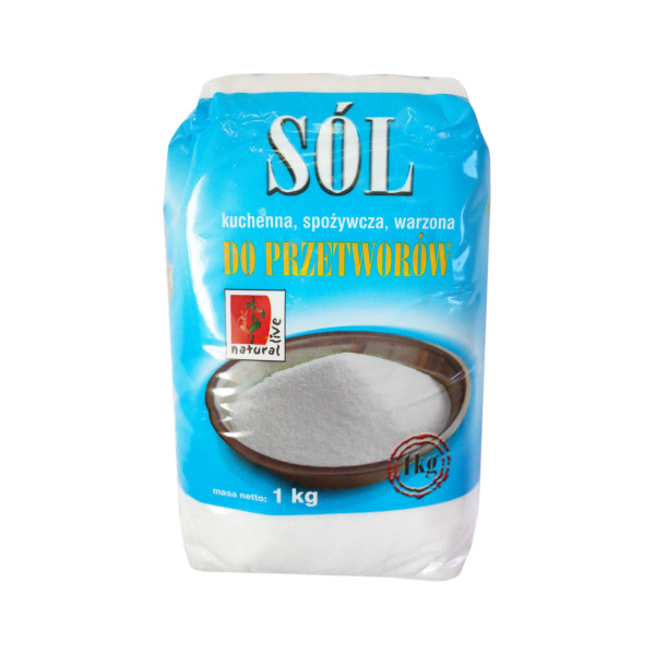 Купить Соль пищевая кухонная EDO Польша фасовка 1 kg — премиальные Крупы · Специи от Cheese Map™ Украина