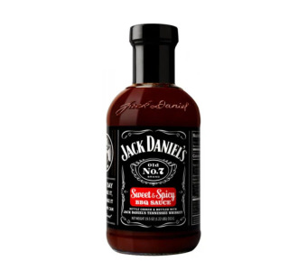Соус барбекю сладко-острый "Sweet Spicy BBQ Jack Daniel's" Америка фасовка стекло 0.553 kg - фото | Сирна Карта