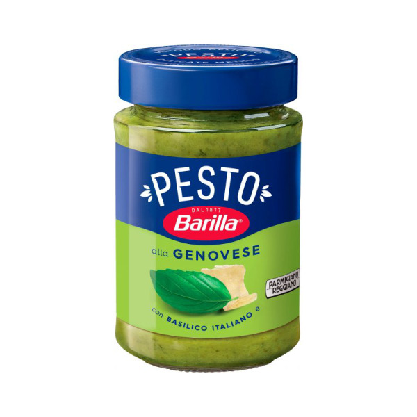 Купить Соус Pesto alla Genovese Barilla – итальянская классика с базиликовым характером! — премиальные Итальянские · Пицца от Cheese Map™ Украина
