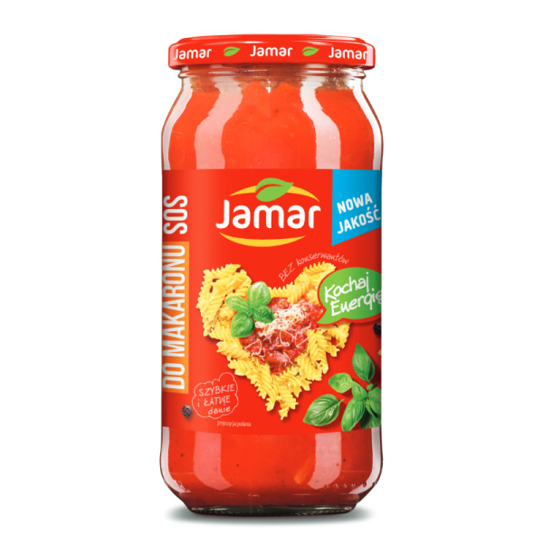 Купить Соус для пасты Jamar Польша фасовка 0.520 kg — премиальные Овощи · Антипасти от Cheese Map™ Украина