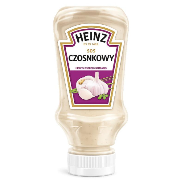 Соус Heinz Sos Czosnkowy 220 мл Польша – фото товара | Сырная Карта