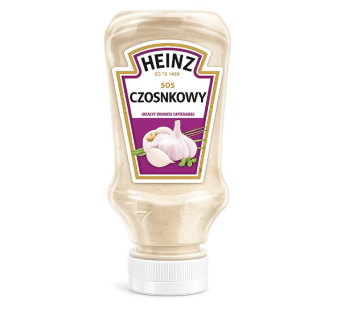 Соус Heinz Sos Czosnkowy 220 мл Польща — фото | Сирна Карта