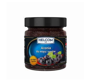 Соус к сыру и мясу черноплодная рябина "Helcom" фасовка стекло 0.21 kg - фото | Сирна Карта