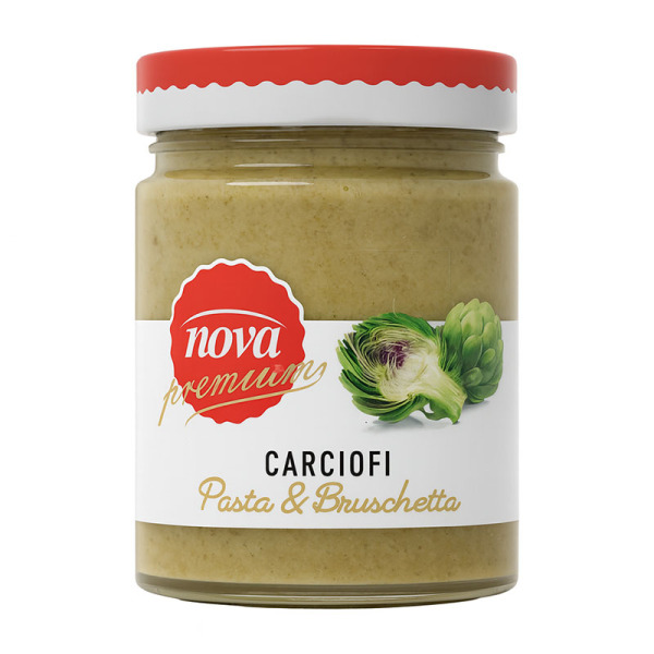 Купити Соус Nova Premium Carciofi з артишоків | вершковий ароматний делікатес у склі 540 г | преміум | Італія — преміальні Преміальні · Трюфельні від Cheese Map™ Україна