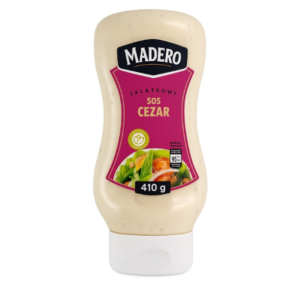 Купить Соус Цезарь Madero Sos Cezar 410 г – премиальный салатный соус для гурманов и HoReCa — премиальные Горчицы · Майонезы от Cheese Map™ Украина