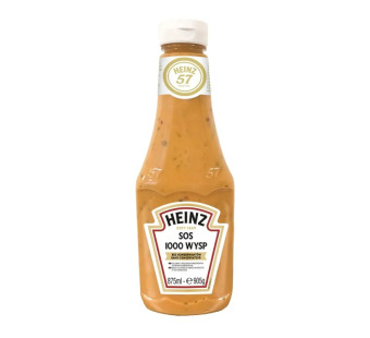 Соус вершковий 1000 островів "Heinz Sos 1000 Wysp" Польща фасування 875 ml — фото | Сирна Карта