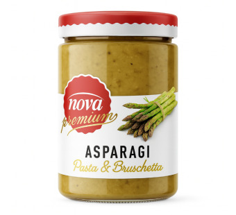 Соус зі спаржі "Nova Premium Asparagi" - італійський делікатес у форматі гастро-крему! Смак, який надихає! — фото | Сирна Карта