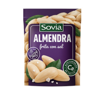 Sovia Almendra Frita con Sal – жареный миндаль с солью премиум-класса из Испании!   Хрустящий деликатес для гурманов и ресторанов HoReCa - фото | Сирна Карта