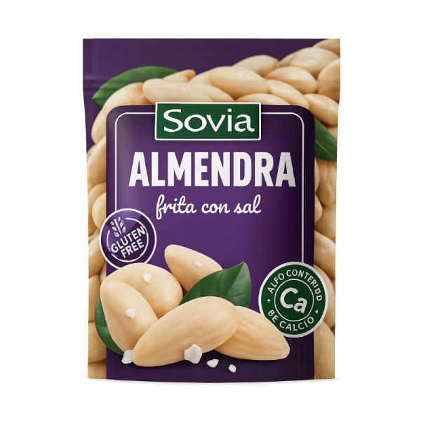 Купить Sovia Almendra Frita con Sal – жареный миндаль с солью премиум-класса из Испании!   Хрустящий деликатес для гурманов и ресторанов HoReCa — премиальные Орехи · Сухофрукты от Cheese Map™ Украина