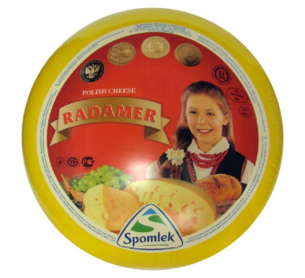 Spomlek Radamer сыр твердый 45% Польша - фото | Сирна Карта