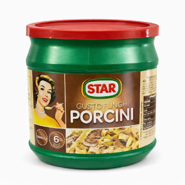 STAR Porcini — грибная приправа гранулы | Италия | 500 г – фото товара | Сырная Карта