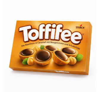 Storck Toffifee — карамельные конфеты с фундуком | Германия | 125 г - фото | Сирна Карта