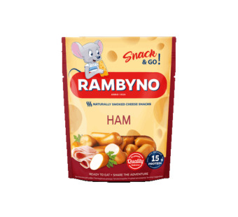 Сирні снеки Rambyno Ham – натуральний смак копченого сиру! – фото товару | Сирна Карта