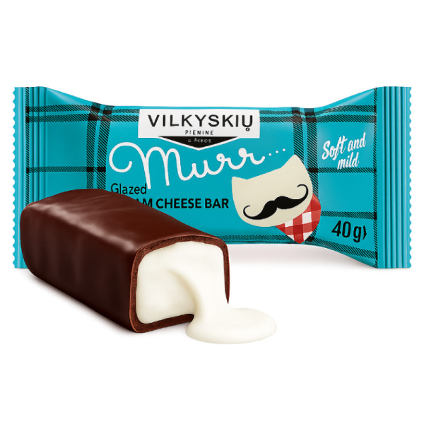 Купить Сырок Murr со вкусом сгущённого молока от Vilkyškių — кремовый деликатес, который тает в сердце! — премиальные Йогурты · Кремовые Cheese Map™ Украина