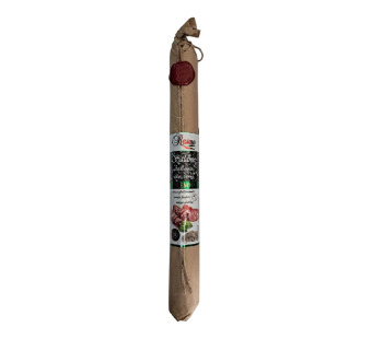 Сиров'ялена ковбаса "Salame Italiano con Semi Riamo" 0.3 кг - салямі з насінням соняшника - фото | Сирна Карта