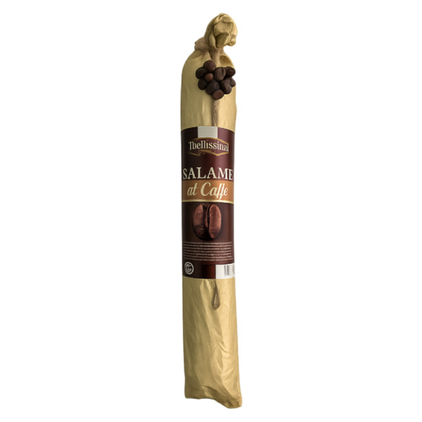 Купить Сыровяленая колбаса «Salame Bellissimo al Caffè» 0.3 кг – премиальная салями с кофейной ноткой — премиальные Мясные · Закуски от Cheese Map™ Украина