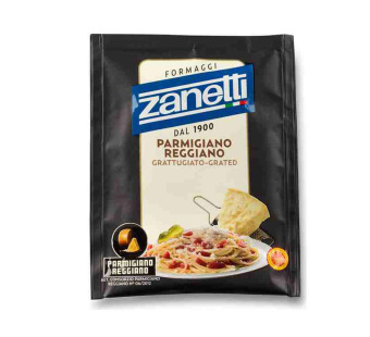 Тертий сир Parmigiano Reggiano Zanetti – Легендарний смак Італії у кожній крихті! - фото | Сирна Карта