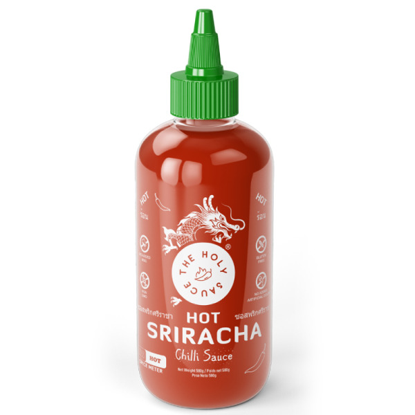 Купить The Holy Sauce Hot Sriracha – тайский огонь в индийском исполнении! ️ Премиальный соус шрирача для тех, кто выбирает настоящий вкус и остроту — премиальные Азиатские · Wok от Cheese Map™ Украина