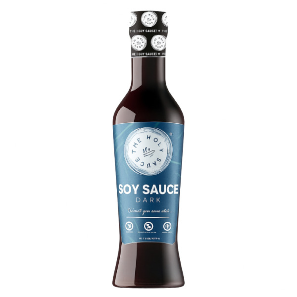 Купить The Holy Sauce Soy Sauce Dark – премиальный тёмный соевый соус из Индии!  Настоящий вкус умами для профессиональной кухни и дома — премиальные Азиатские · Wok от Cheese Map™ Украина