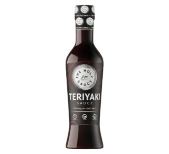 The Holy Sauce Teriyaki – японська класика з індійською душею!  Преміальний теріяки-соус з ідеальним смаком та універсальністю для HoReCa та B2C - фото | Сирна Карта