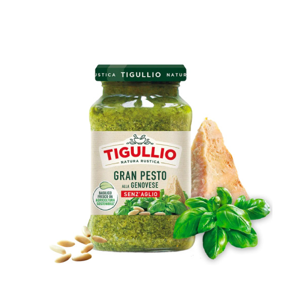 Купити Соус песто без часнику “Pesto alla Genovese Senzaglio Tigullio” 185 г – автентичний смак Лігурії без компромісів!  Преміум-рішення для гурманів, HoReCa та тих, хто вибирає делікатний смак. — преміальні Преміальні · Трюфельні від Cheese Map™ Україна