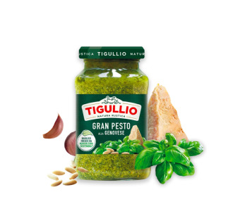 Tigiullo Pesto alla Genovese соус песто 185 г Італія - фото | Сирна Карта