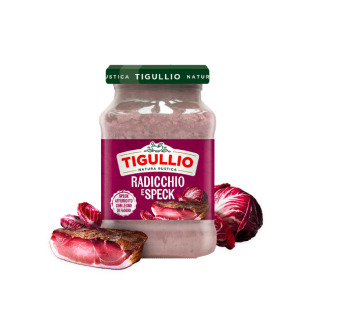 Tigiullo Radicchio e Speck соус песто 185 г Италия – фото товару | Сирна Карта