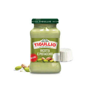 Tigiullo Ricotta e Pistacchio соус песто 185 г Италия – фото товару | Сирна Карта